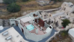 Real Estate Santorini Greece Sale Rent Airbnb For Sale, Santorini, 134m² 3 Real Estate Santorini Greece Sale Rent DJI 0343